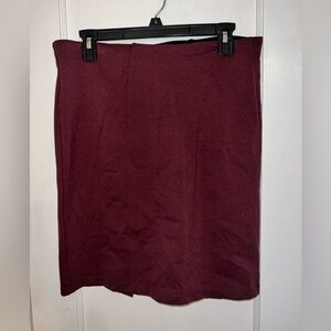 Liverpool Jeans Company Burgundy/Syrah Midi Skirt. Great condition. Size 12p